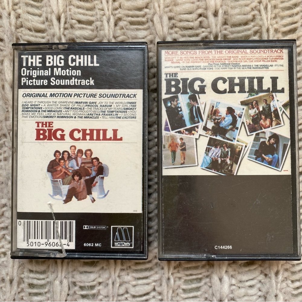 80s I The Big Chill l 2 Soundtrack Cassette Tapes